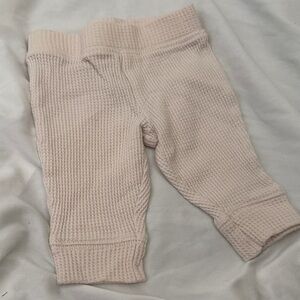 Carter's Little Planet Organic Textured Knit Leggings in Light Pink